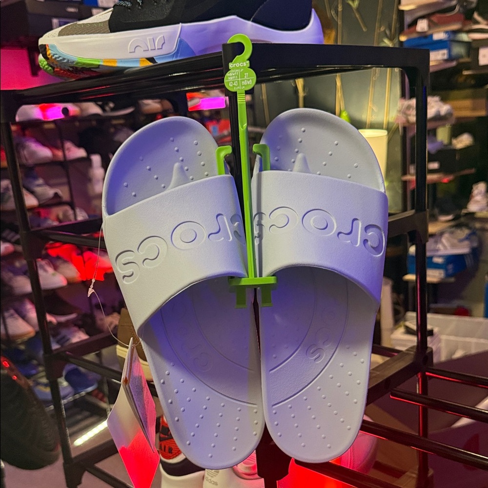 CROCS Men's Slide Sandals - Light Purple